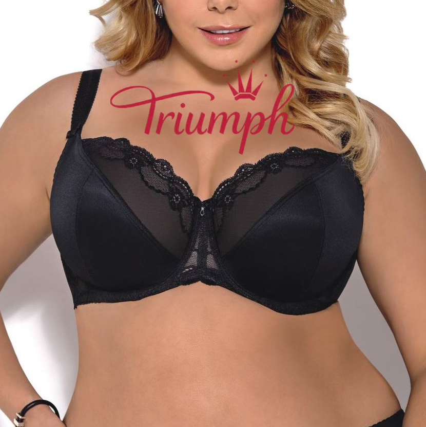 Triumph - 3 db (75A-110F) 💝Vezeték nélküli pamut alsónemű